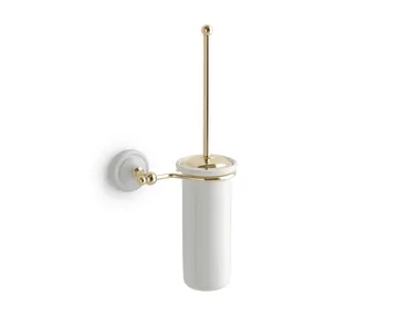 ROMANTIC - Wall-mounted ceramic toilet brush _ BLEU PROVENCE